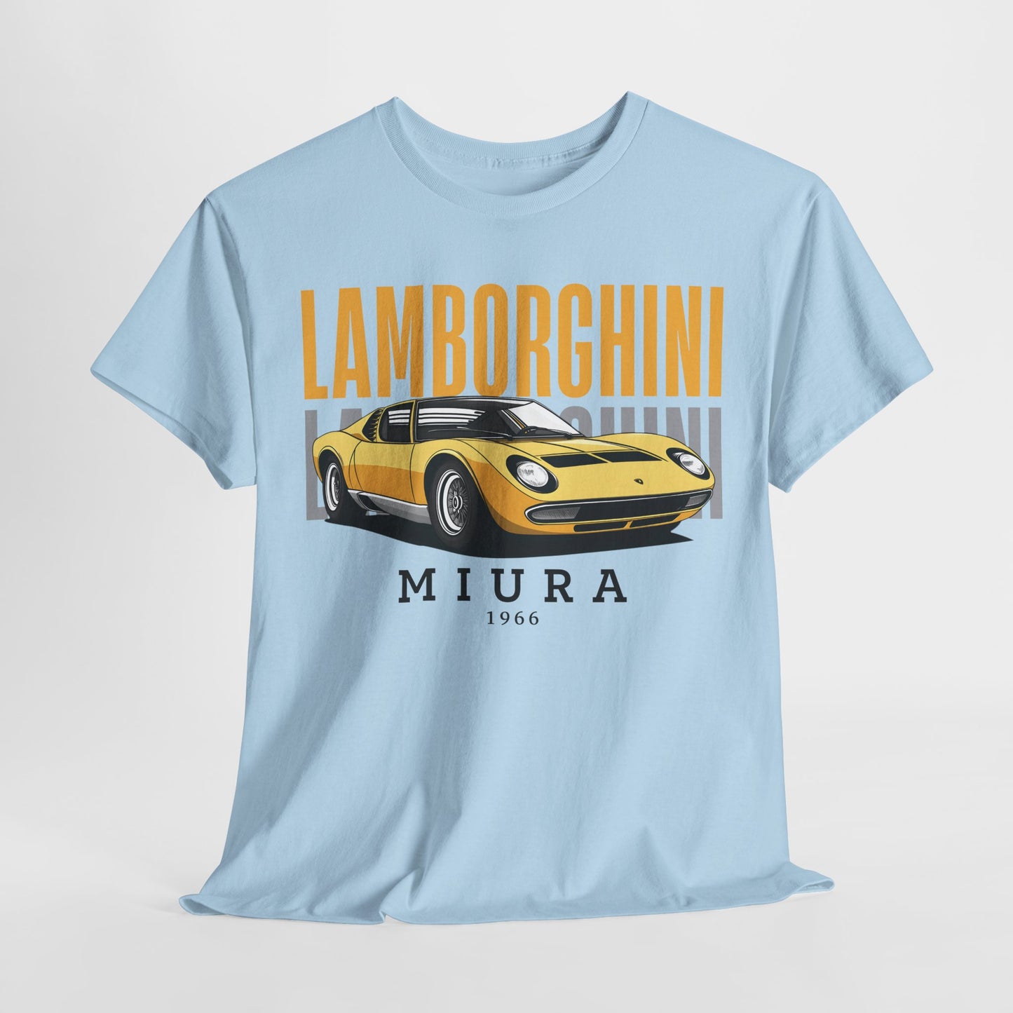 Lamborghini Miura T-Shirt – Classic Supercar Legend