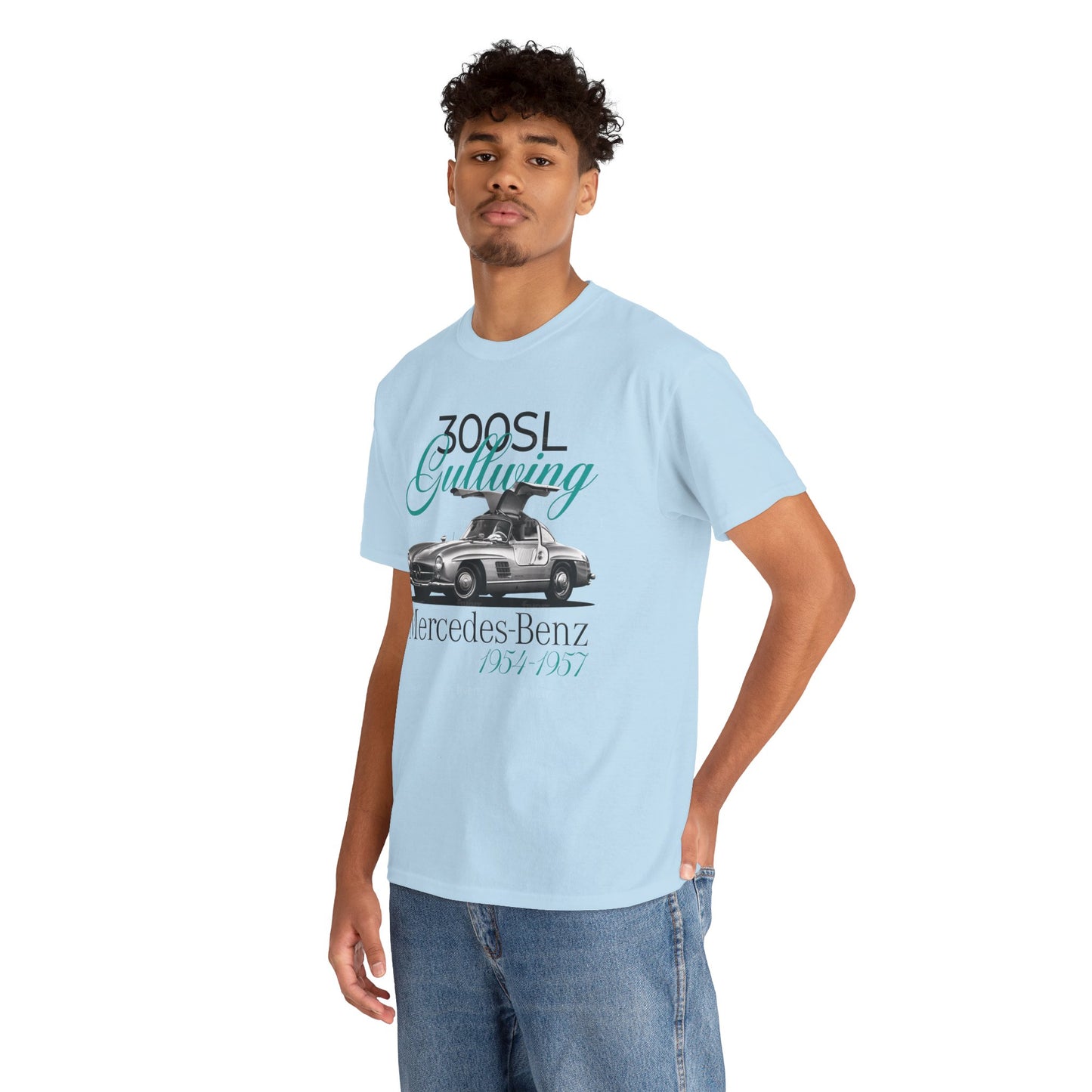 Mercedes-Benz 300SL Gullwing T-Shirt – Vintage Car Icon